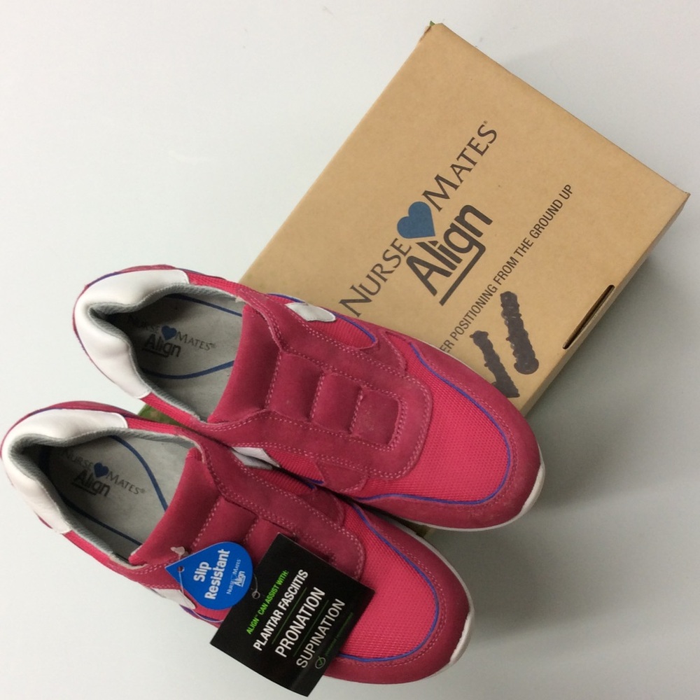 Nurse Mates Align Pink Baylee Size 8 Medium NEW